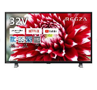 REGZA FHD液晶テレビ ネット動画ボタン付き32型