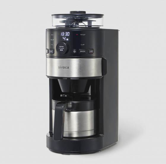 シロカのコーヒーメーカをレンタル利用できるサービス