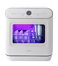 シロカ-UV除菌できる食器洗い乾燥機-SS-MU251ホワイト